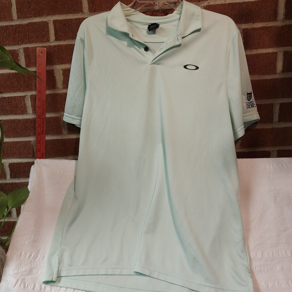Oakley Mint Green Polo Shirt
